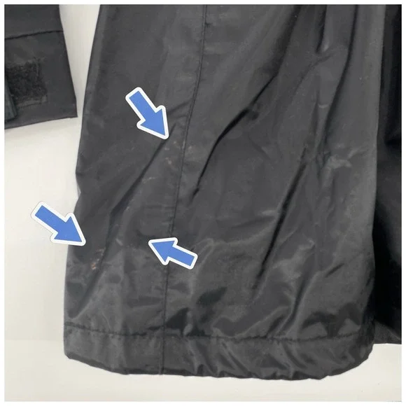 BiLt Motorcycle Jacket BLW 4 Waterproof Rain Shell Reflective Black Women's Med. - Picture 8 of 8